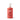 A coral bottle of Dabble & Dollop strawberry gel, usable as bubbles, body wash, or shampoo, features a cute strawberry character.
