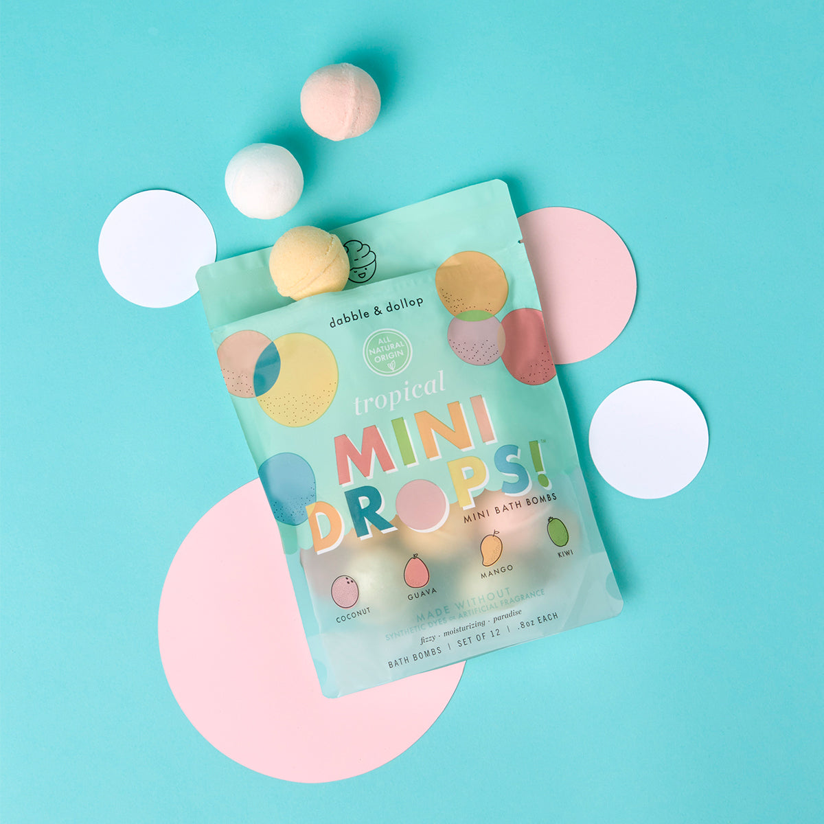 Tropical Mini Bath Bombs