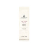 Annmarie Anti-Aging Serum promises hydrating facial treatment for all skin types, including sensitive skin, displayed on its packaging.
