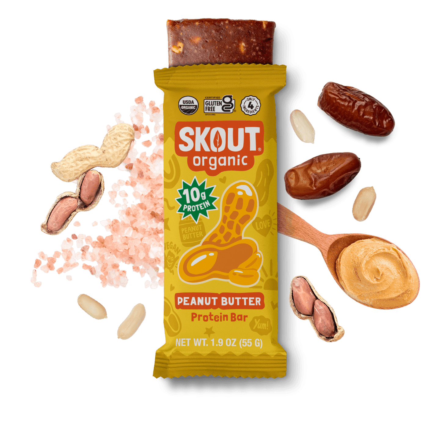 Skout Organic Peanut Butter Protein Bar