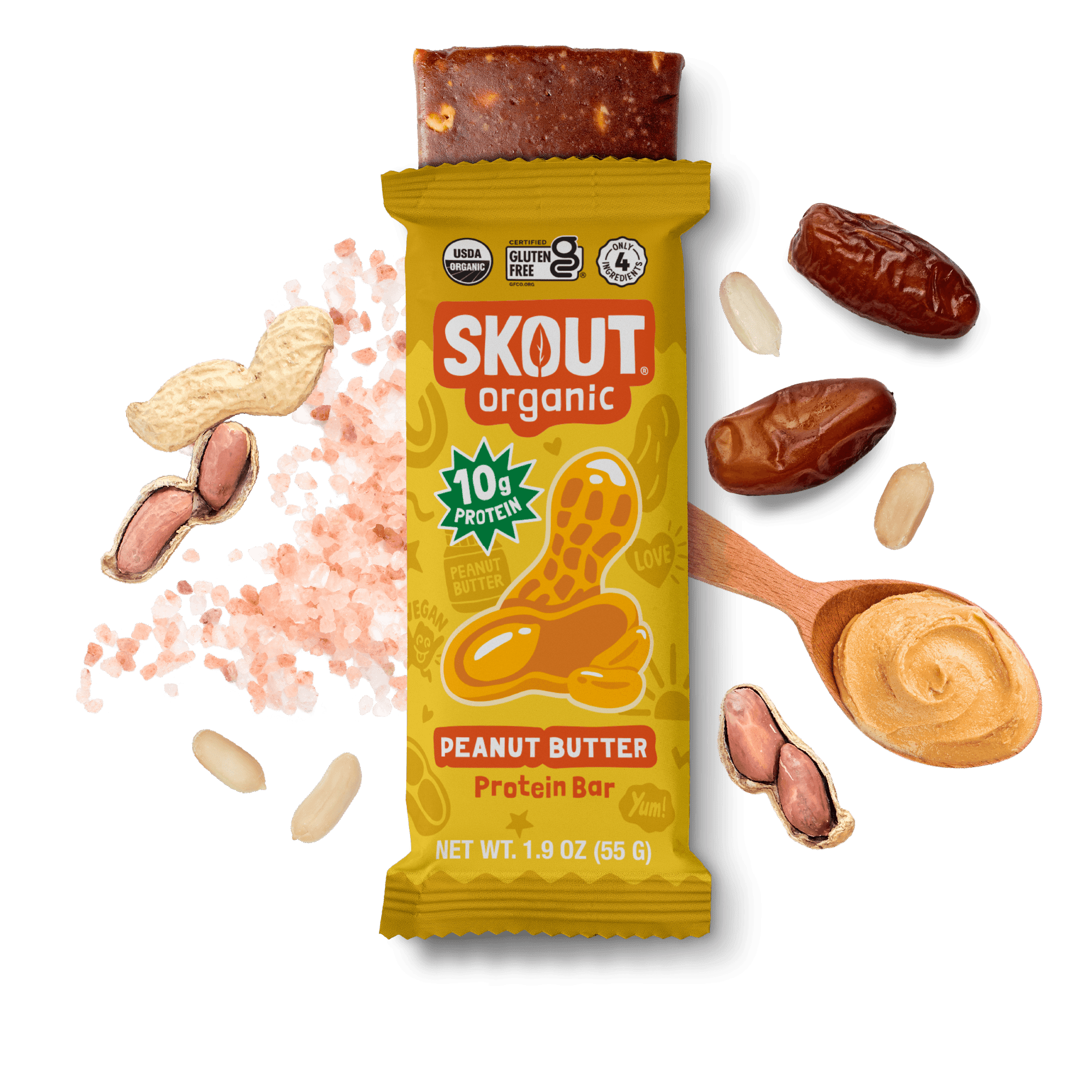 Skout Organic Peanut Butter Protein Bar