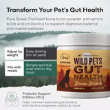 Wild Bone Broth for Pets, Gut & Immune Support