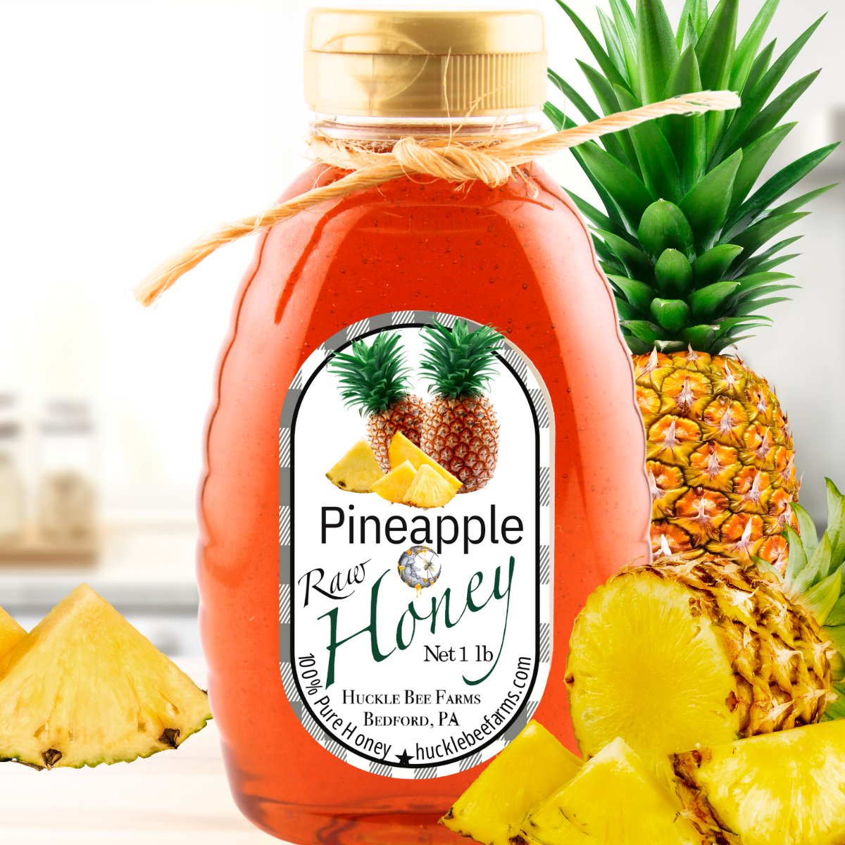 Raw Pineapple Honey