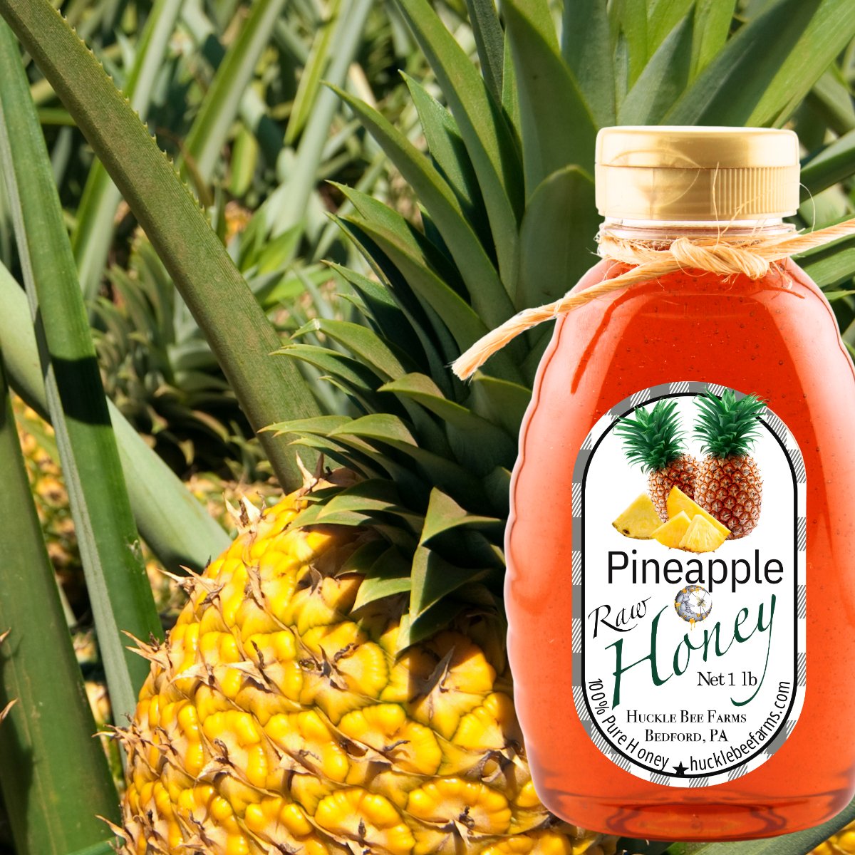 Raw Pineapple Honey