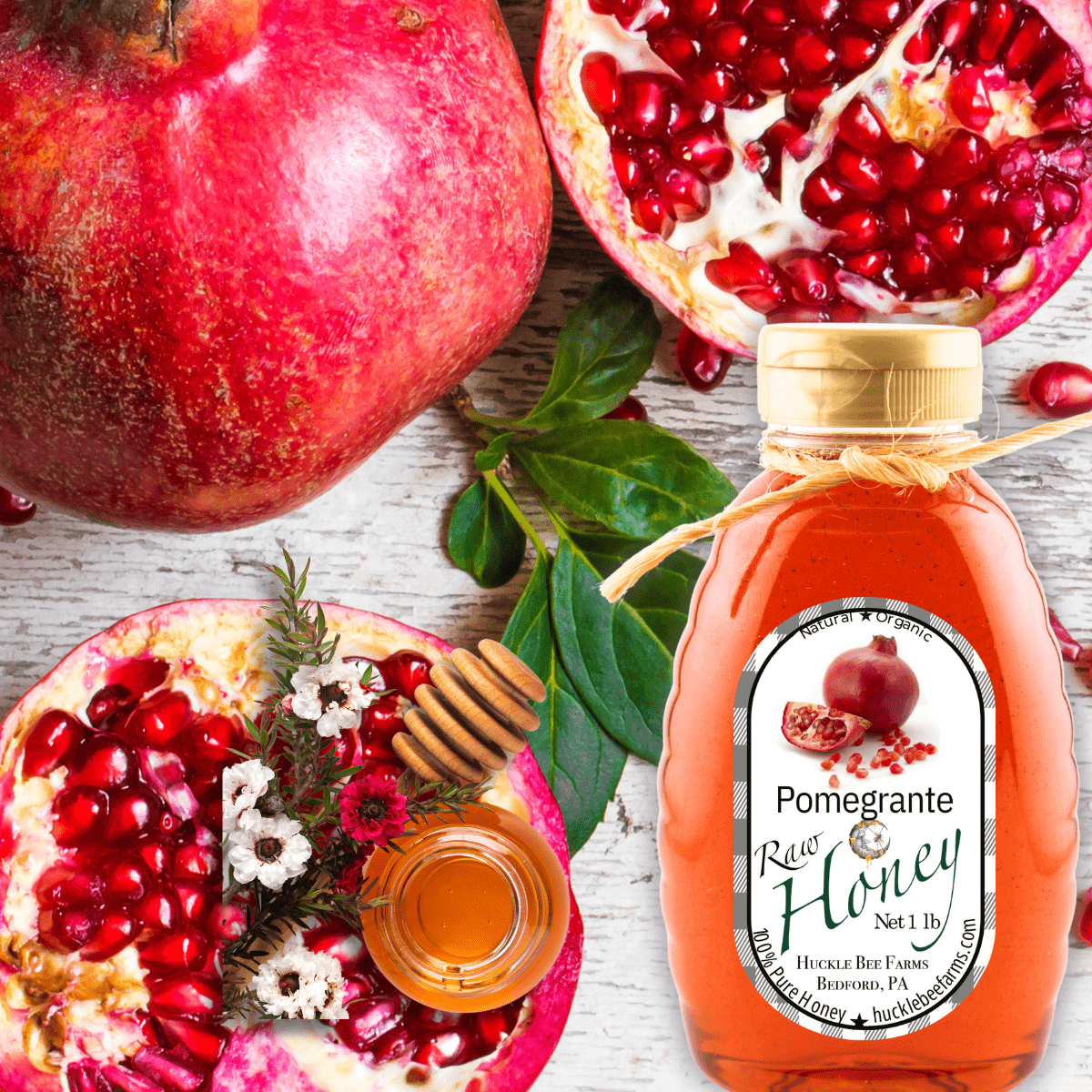 Raw Pomegranate Honey