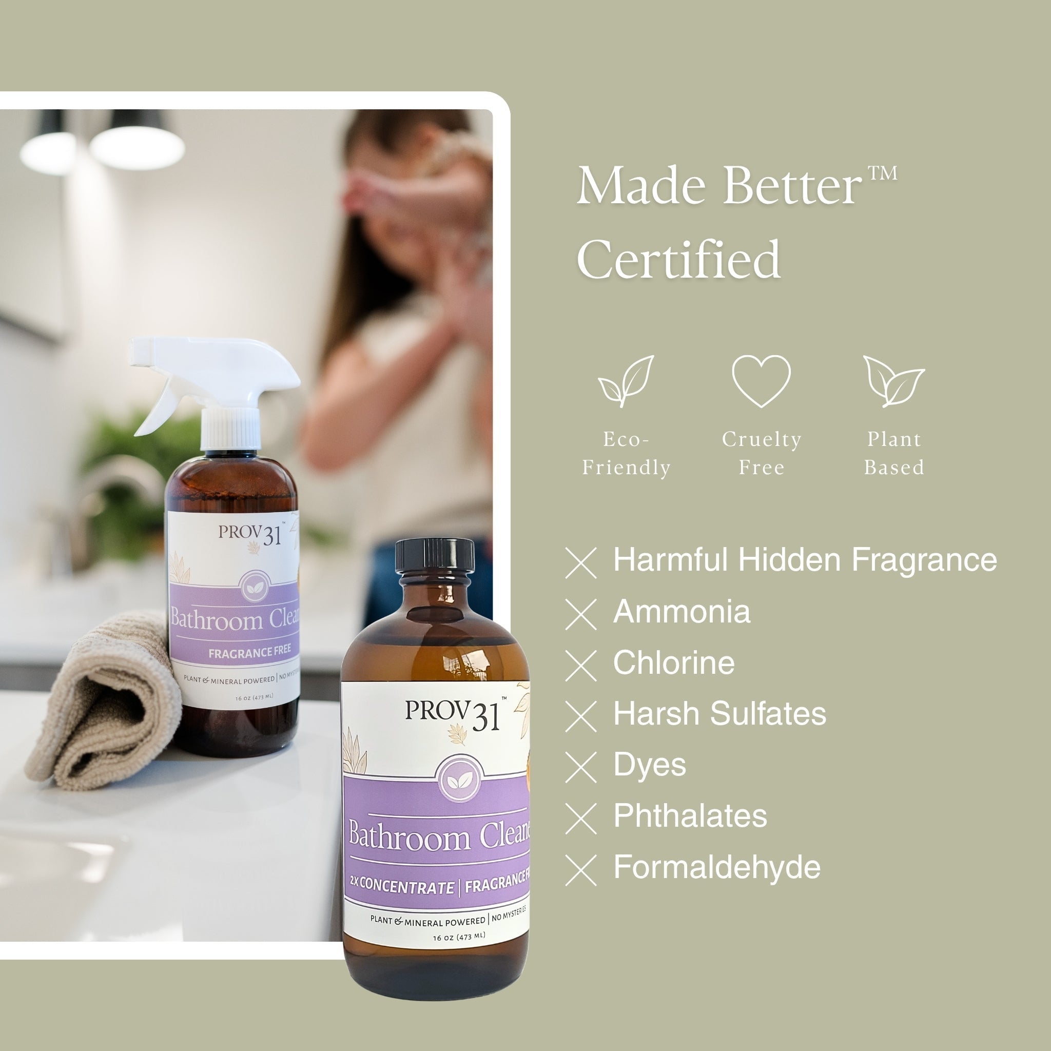 Bathroom Cleaner Concentrate