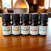 Rogue Evergreens offers a variety of small-batch essential oils, including Douglas Fir, Ponderosa Pine, Grand Fir, Incense Cedar, and Noble Fir.
