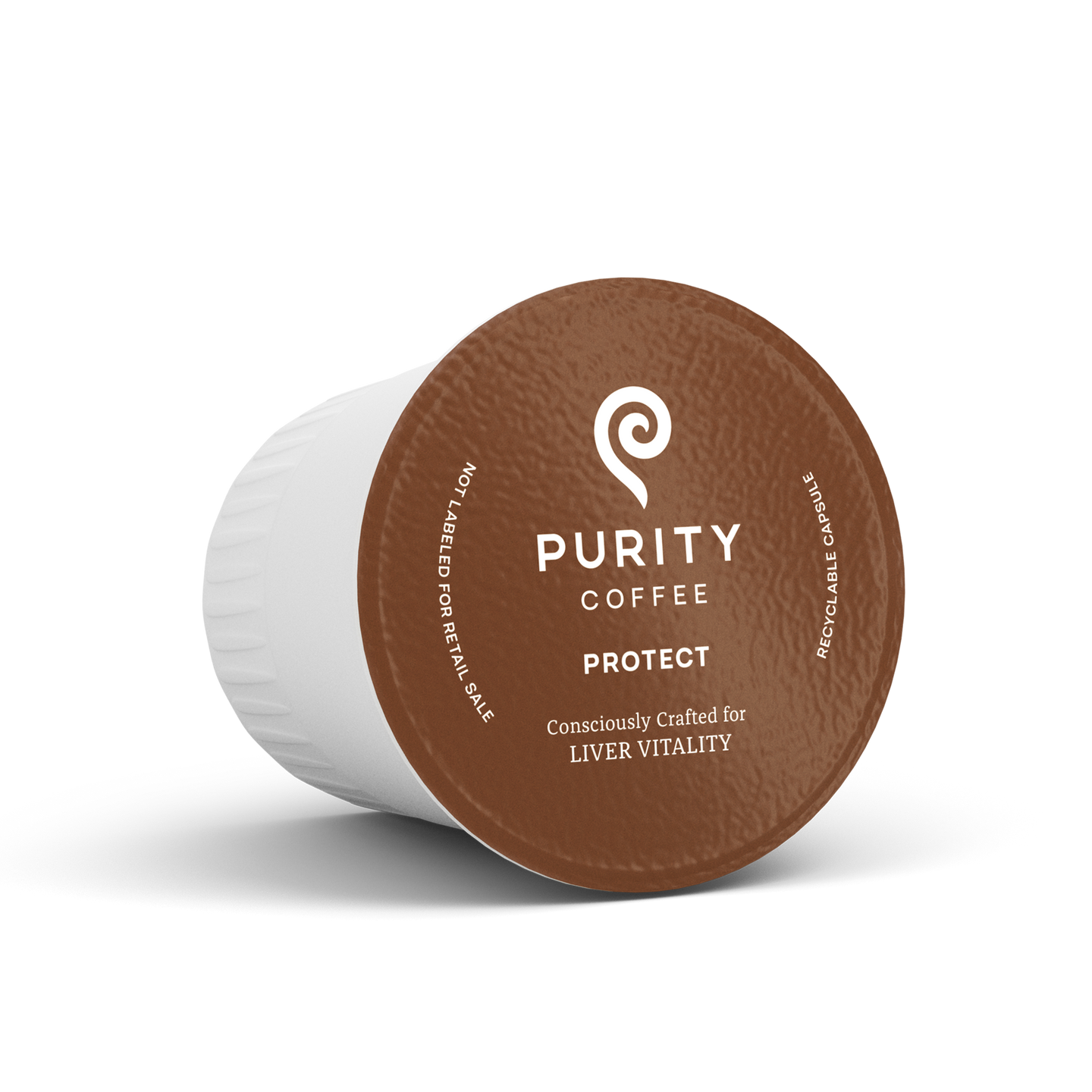 Purity Coffee presents a single-serve, recyclable capsule consciously crafted for liver vitality.
