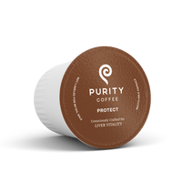 Purity Coffee presents a single-serve, recyclable capsule consciously crafted for liver vitality.
