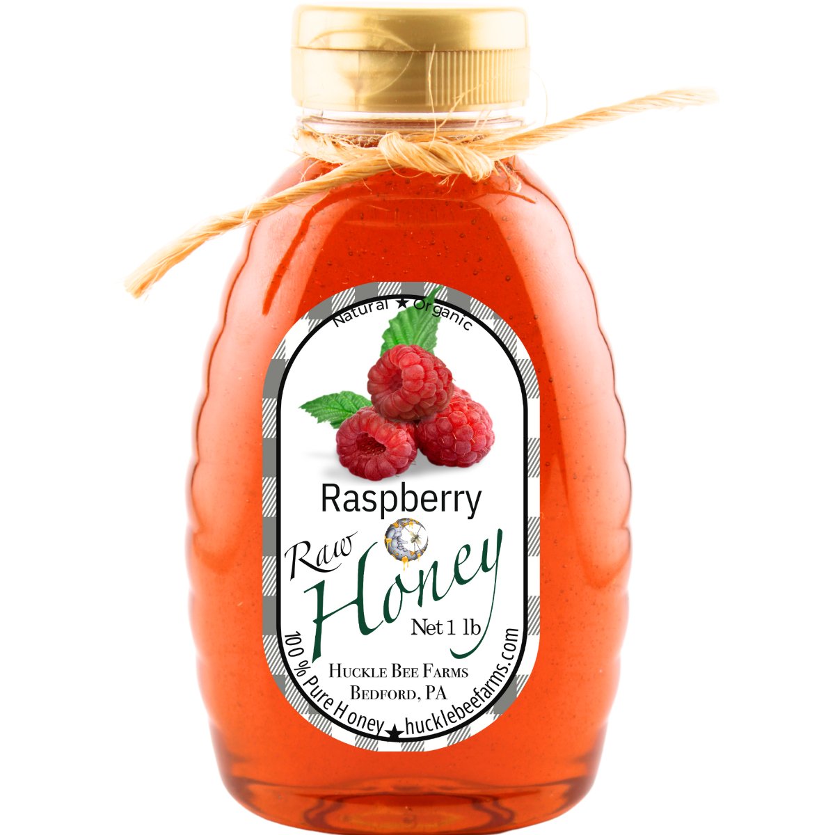 Raw Raspberry Infused Honey
