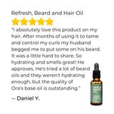 Beard and Hair Oil – Refresh