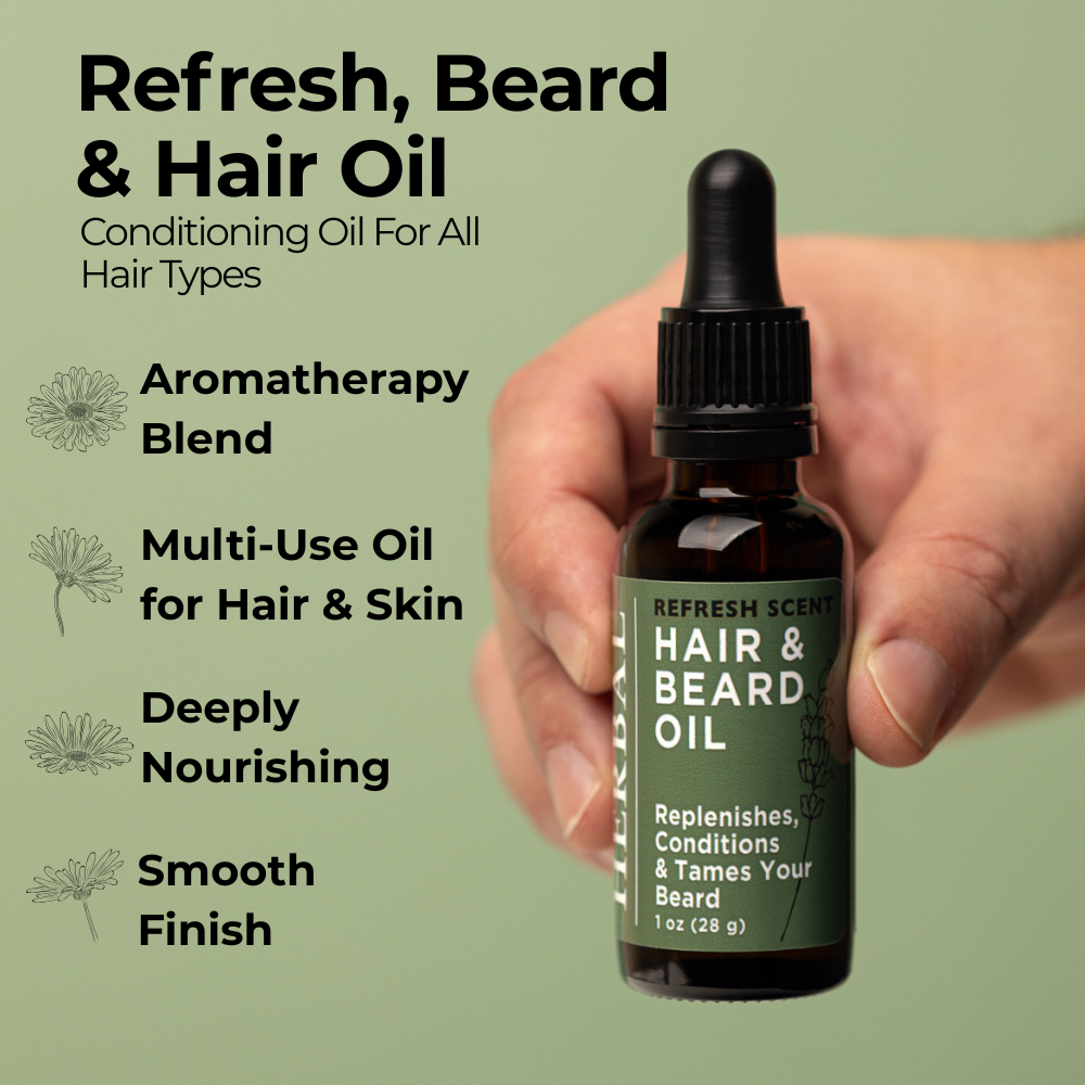 Beard and Hair Oil – Refresh