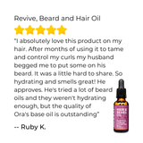 Revive, Beard and Hair Oil