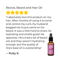 Revive, Beard and Hair Oil