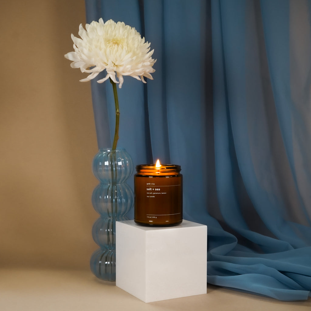 salt + sea candle