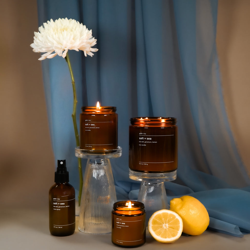 salt + sea candle