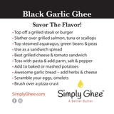 Black Garlic Ghee DIY Mix