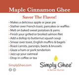 Maple Cinnamon Ghee DIY Mix