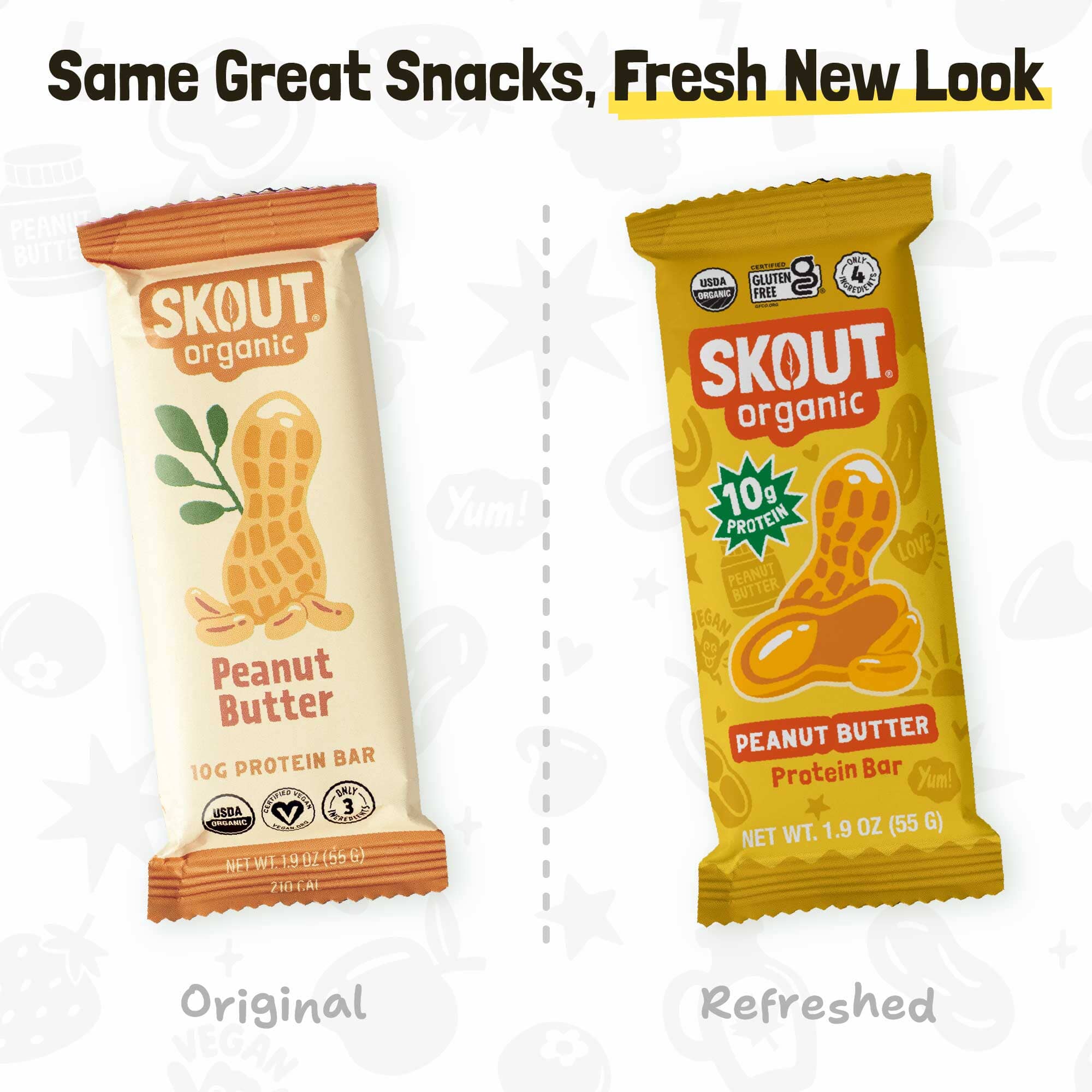Skout Organic Peanut Butter Protein Bar