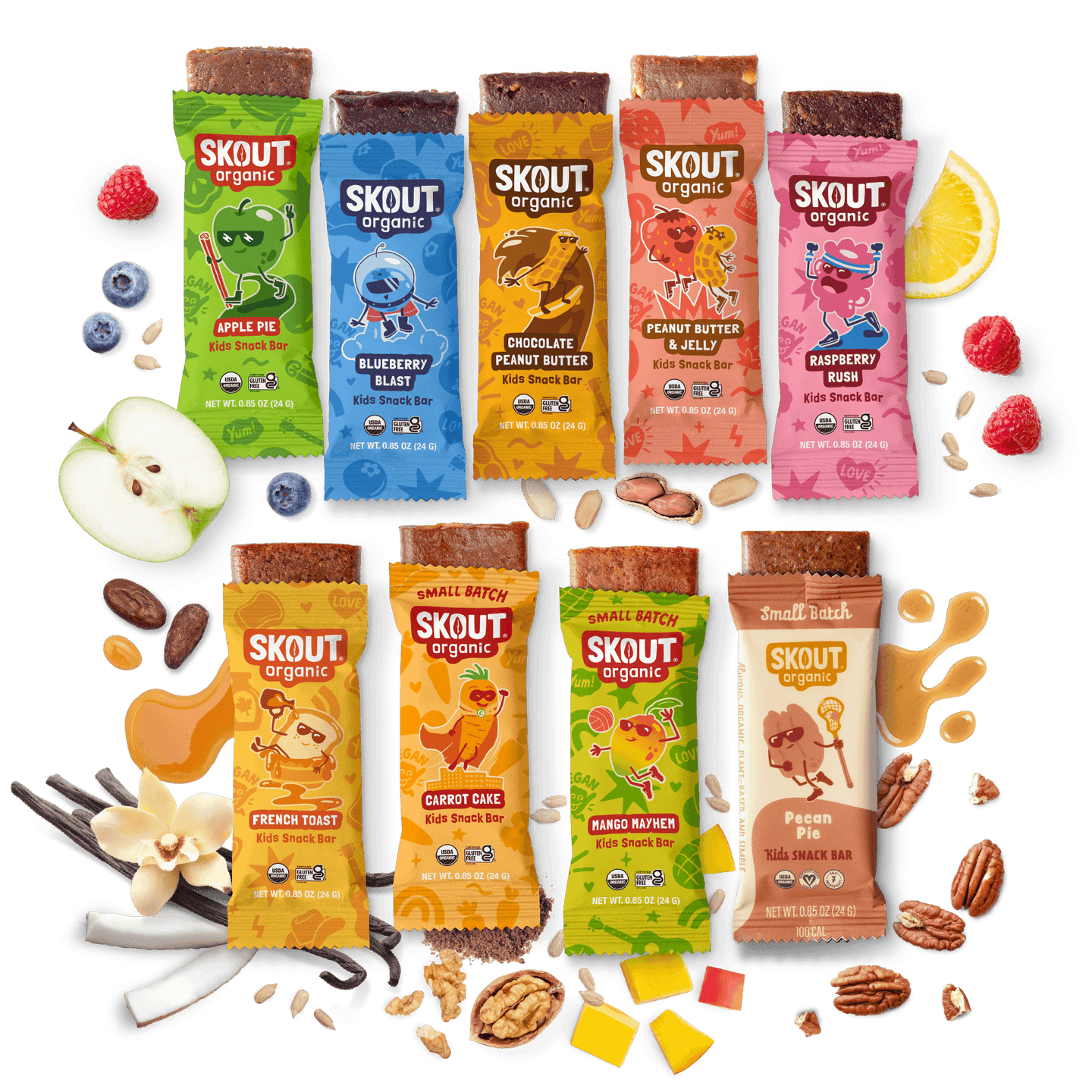 Small Batch Kids Bar Variety Pack - 36 Pack