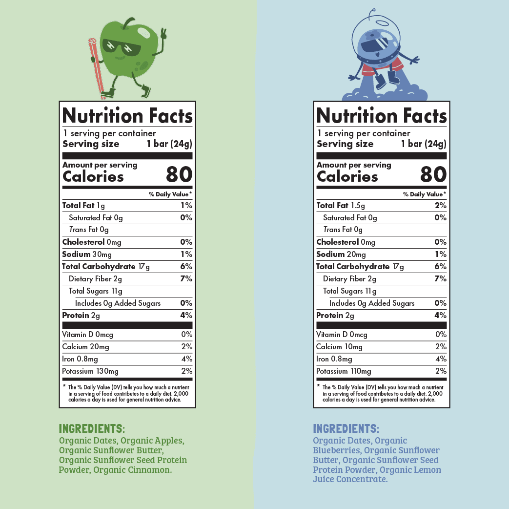 Small Batch Kids Fruit Bar Variety Pack