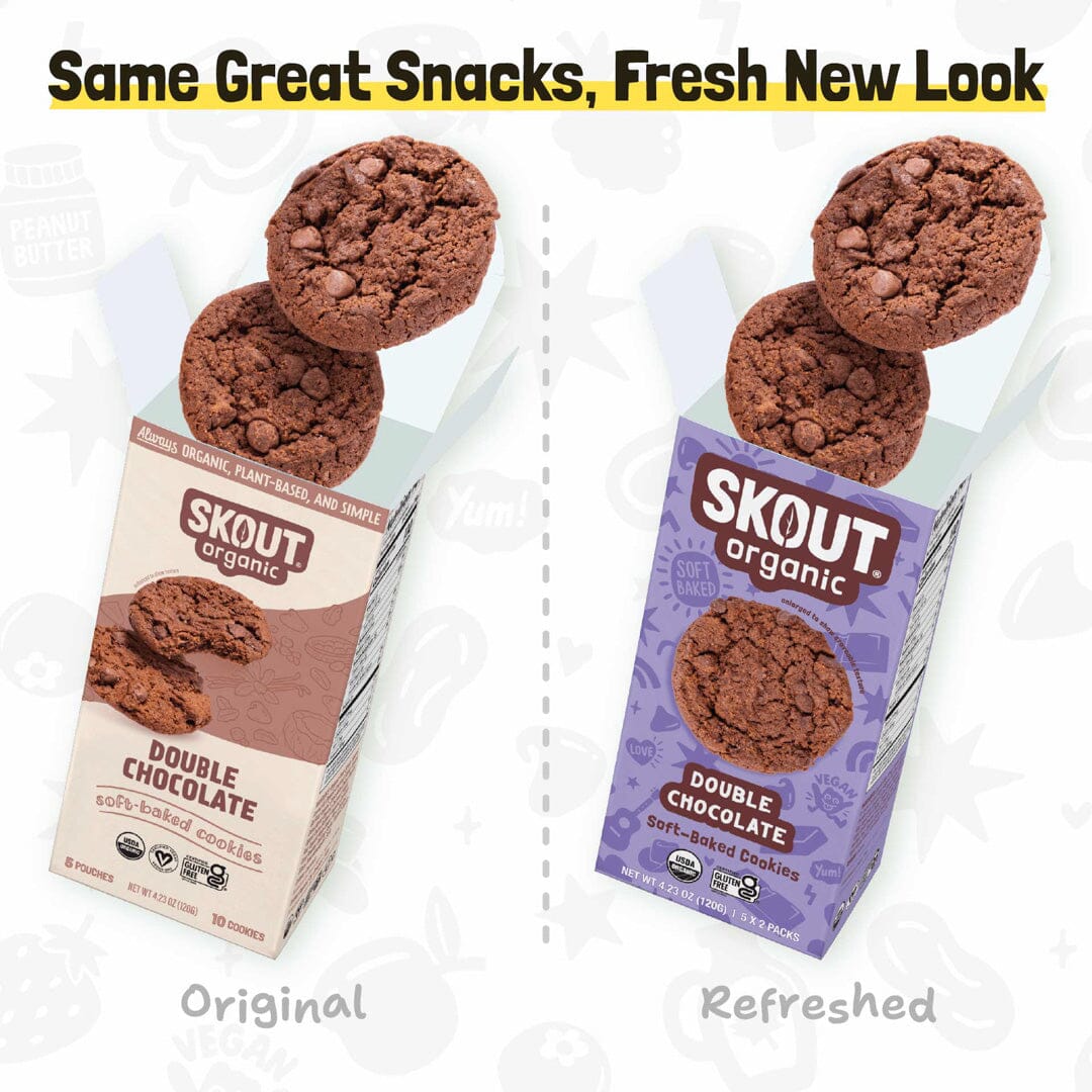 Double Chocolate Soft Baked Cookies