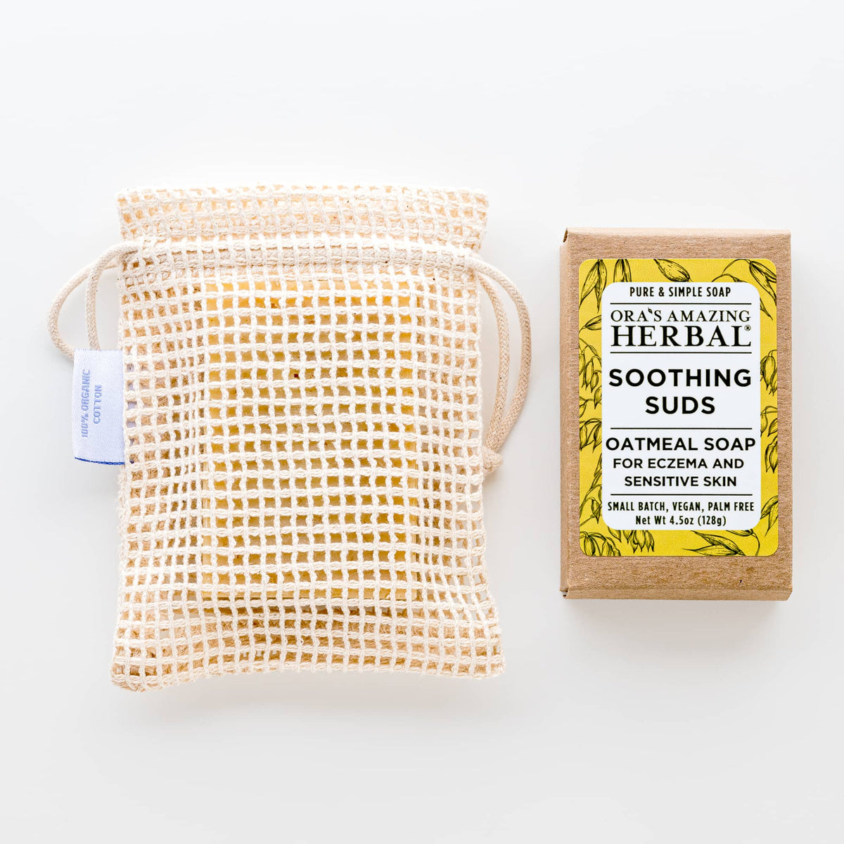 Soothing Suds Oatmeal Soap for Eczema & Sensitive Skin