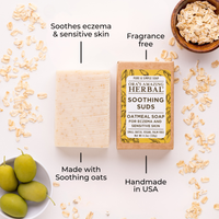 Soothing Suds Oatmeal Soap for Eczema & Sensitive Skin