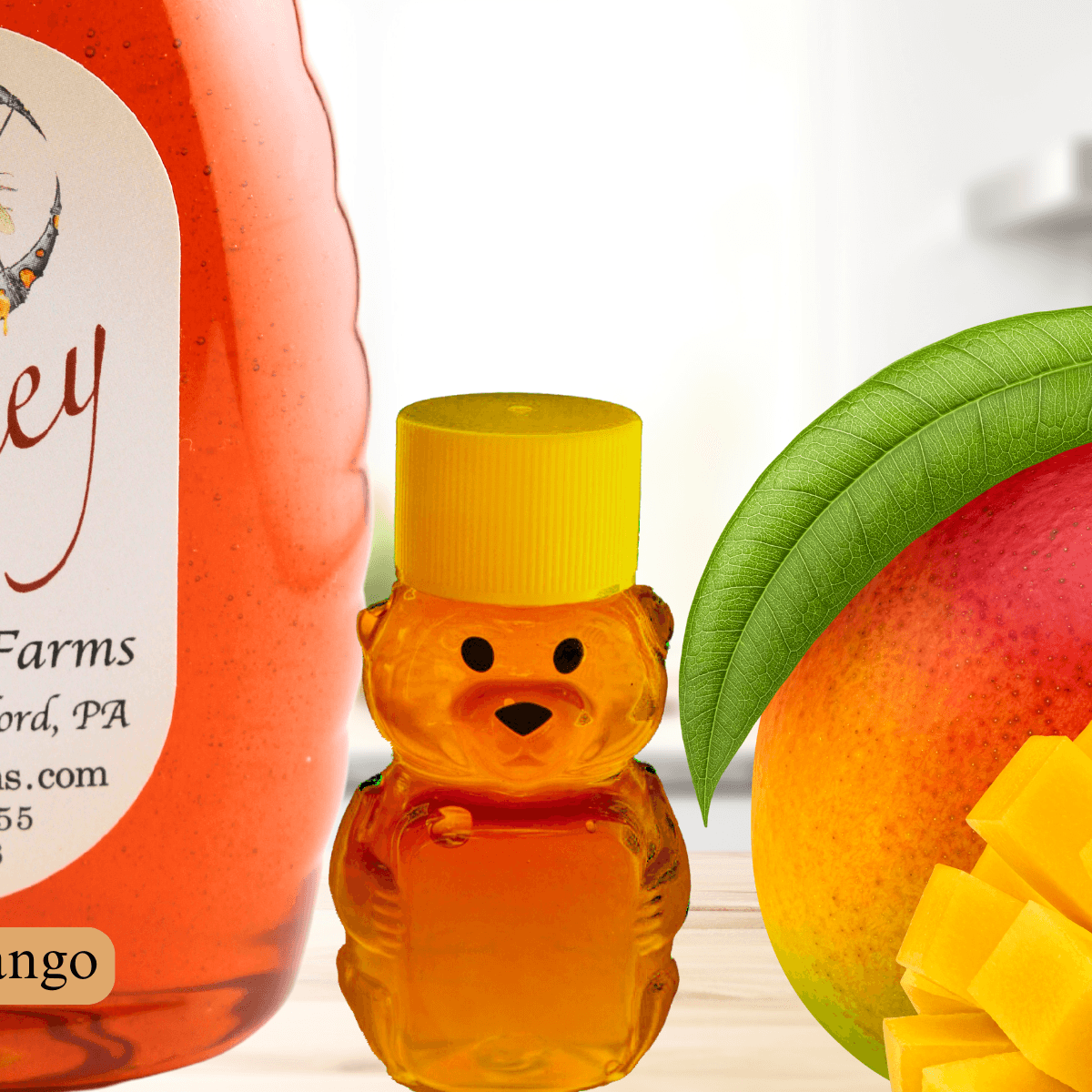 Raw Spicy Mango Habanero Honey