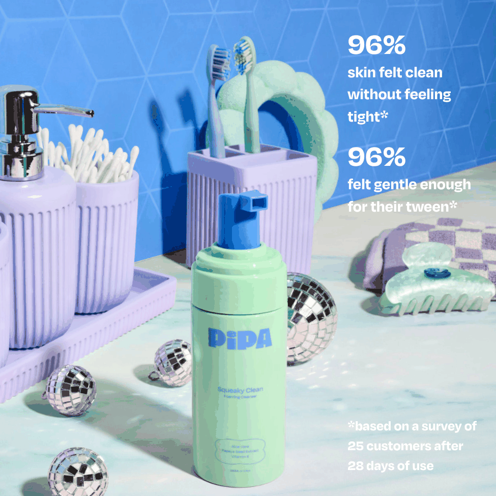 Squeaky Clean Cleanser for Tweens