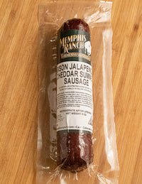 Bison Summer Sausage - Jalapeno Cheddar