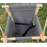 Premium Outdoor High Back Baby & Toddler Swing- Stone