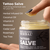 Tattoo Salve, Natural Tattoo Aftercare