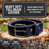 The Journeyman Leather Belt