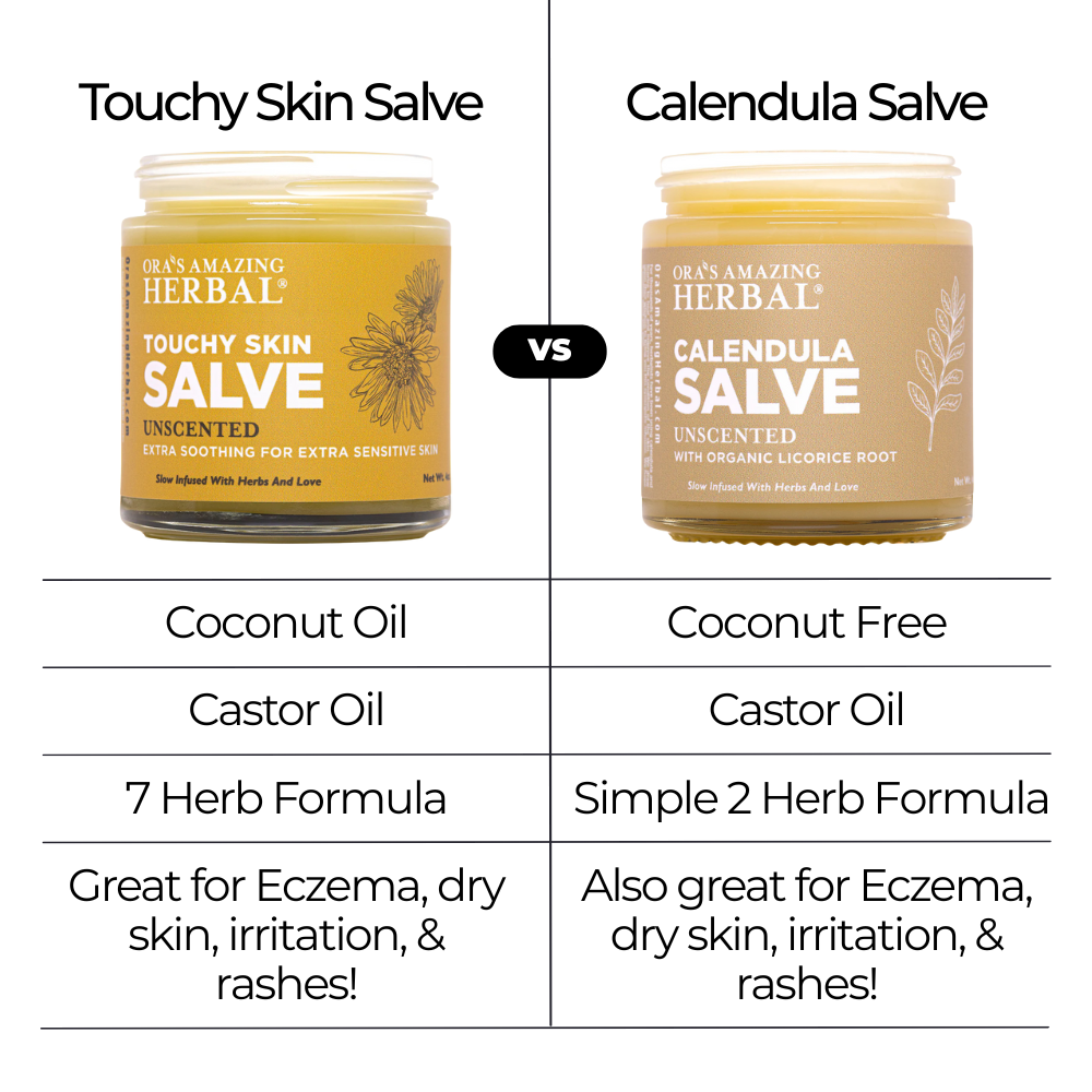Calendula Salve with Castor Oil and Licorice