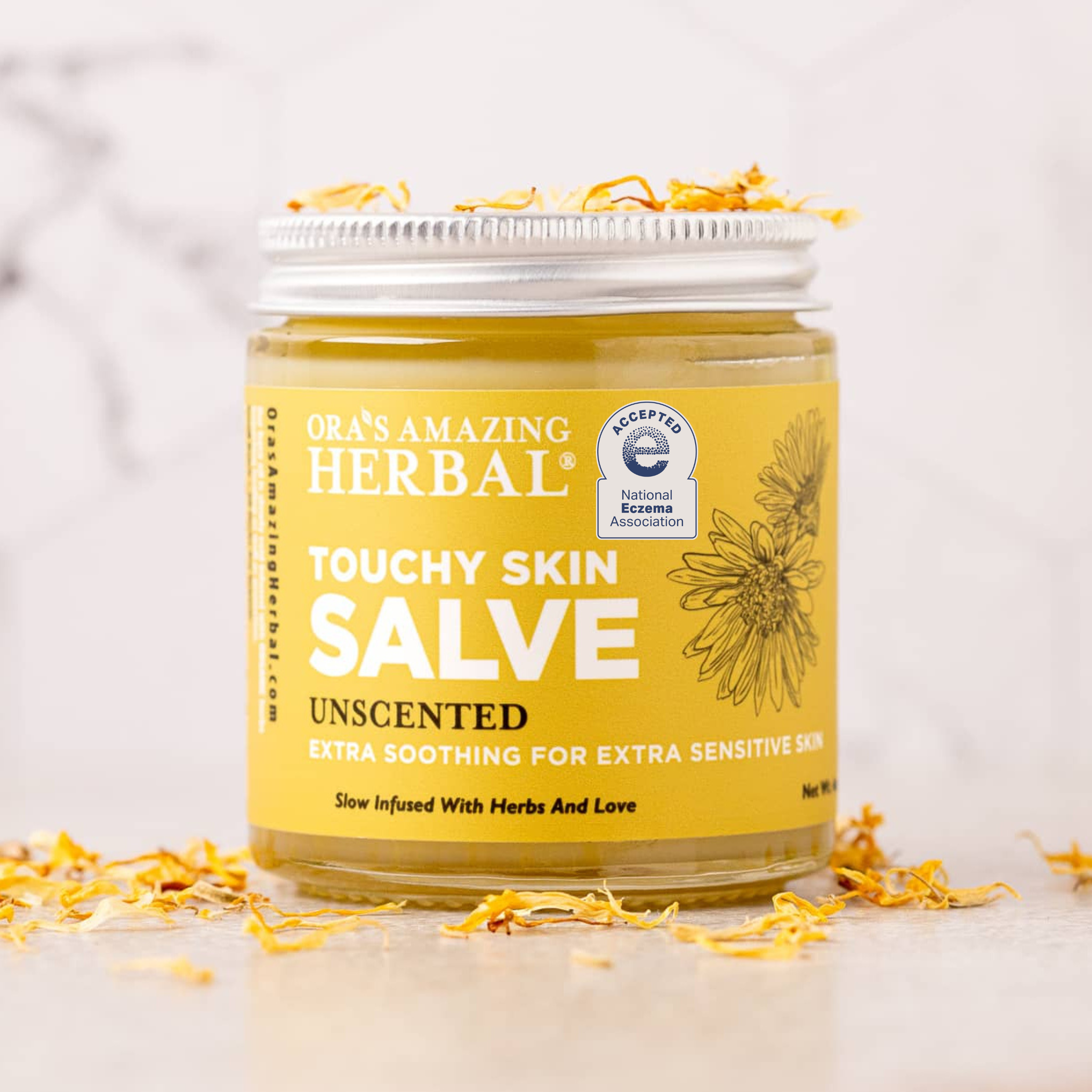 Touchy Skin Salve, Eczema Cream Ointment