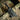 Black belt clip with knife on a camouflage background