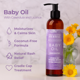 Baby Oil with Calendula and Licorice