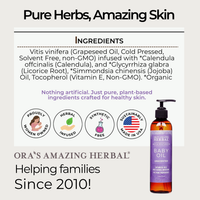Baby Oil with Calendula and Licorice