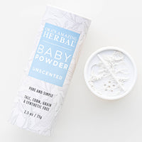 Talc Free Baby Powder, Unscented, Corn Free