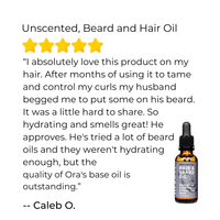 Beard and Hair Oil – Unscented