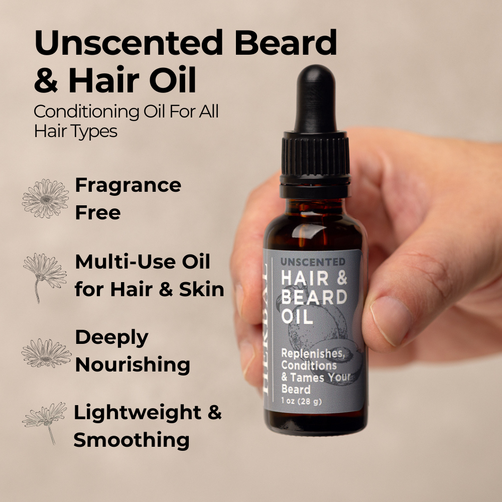 Beard and Hair Oil – Unscented