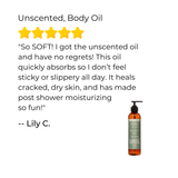 Unscented Body & Facial Cleansing Oil