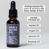 Beard and Hair Oil – Unscented