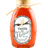 Raw Vanilla Bean Infused Honey