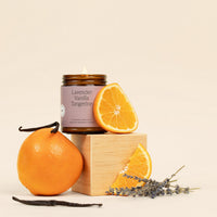 Lavender Vanilla Tangerine Jar Candle