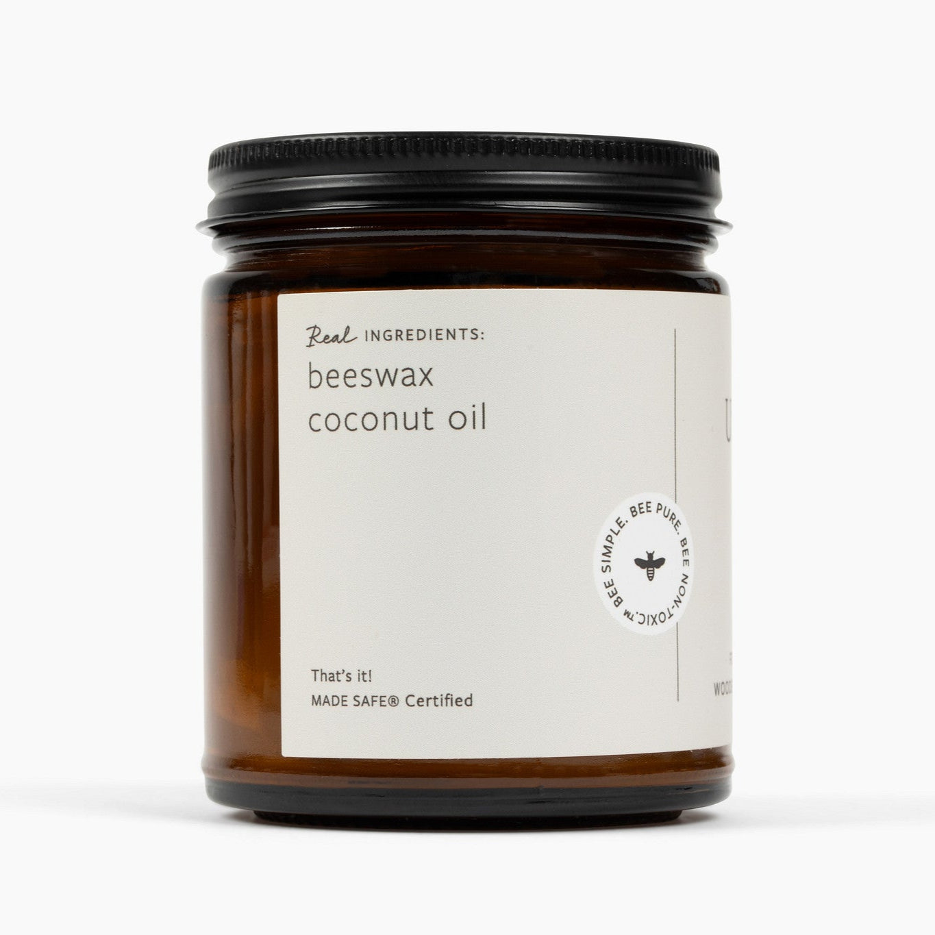 Pure Unscented Jar Candle