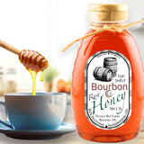 Raw Bourbon Infused Honey